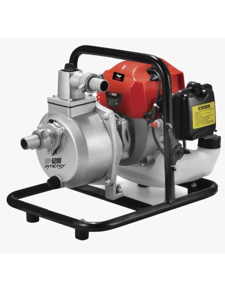 Synergy Motobomba Gasolina 52cc 1,95CV Motor 2T - Caudal 7.000L/h