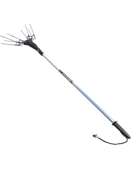 Synergy Vibrator 6000 Plus – Vareador de Aceitunas Eléctrico Telescópico 500W 12–34V con Centralita