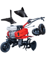 Motoazada de Gasolina Synergy 700 208cc 7,5cv Ancho 90cm con Kit Agrícola Completo y Arado Lateral para Cultivo