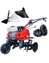 Motoazada de Gasolina Synergy 700 208cc 7,5cv Ancho 90cm con Kit Agrícola Completo y Accesorio Sacapatatas