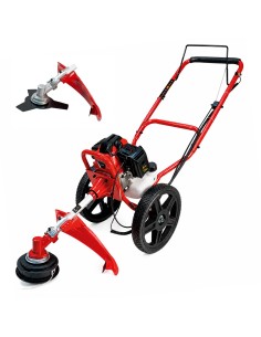 Synergy Desbrozadora de Ruedas Gasolina 52cc 2CV – Motor 2 Tiempos – Modelo Pro Wheels