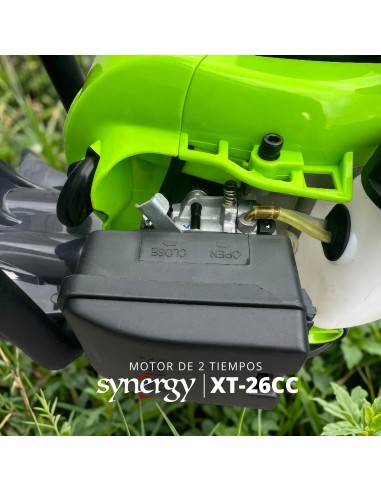 Synergy Cortasetos a Gasolina XT-26C – Motor 2 Tiempos 26cc 1CV